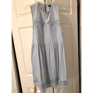 Top shop floral cutout dress